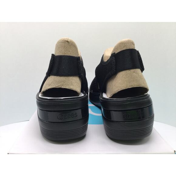 Bzees Double Up Slingback Wedge Sandal 9W NIB - Picture 9 of 12